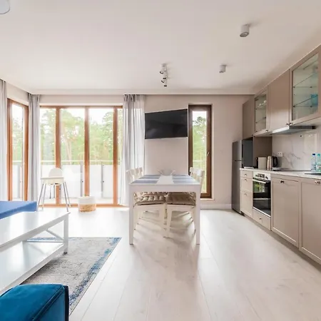 Apartment Marine 450m Od Plazy Stegna (Pomerania)